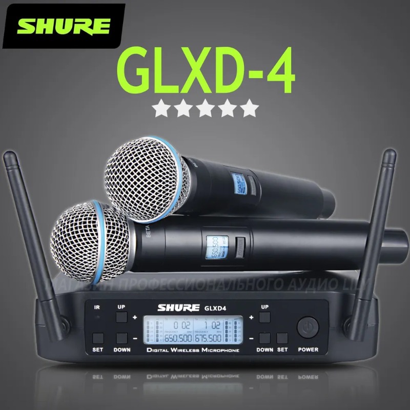 Shure GLXD4 BETA 58A Professio - Shure Mic Sm58 ulasan dan harga