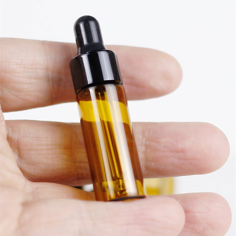 10pcs 5ml Amber Dropper Glass  - Juice Bottle Dropper ulasan dan harga