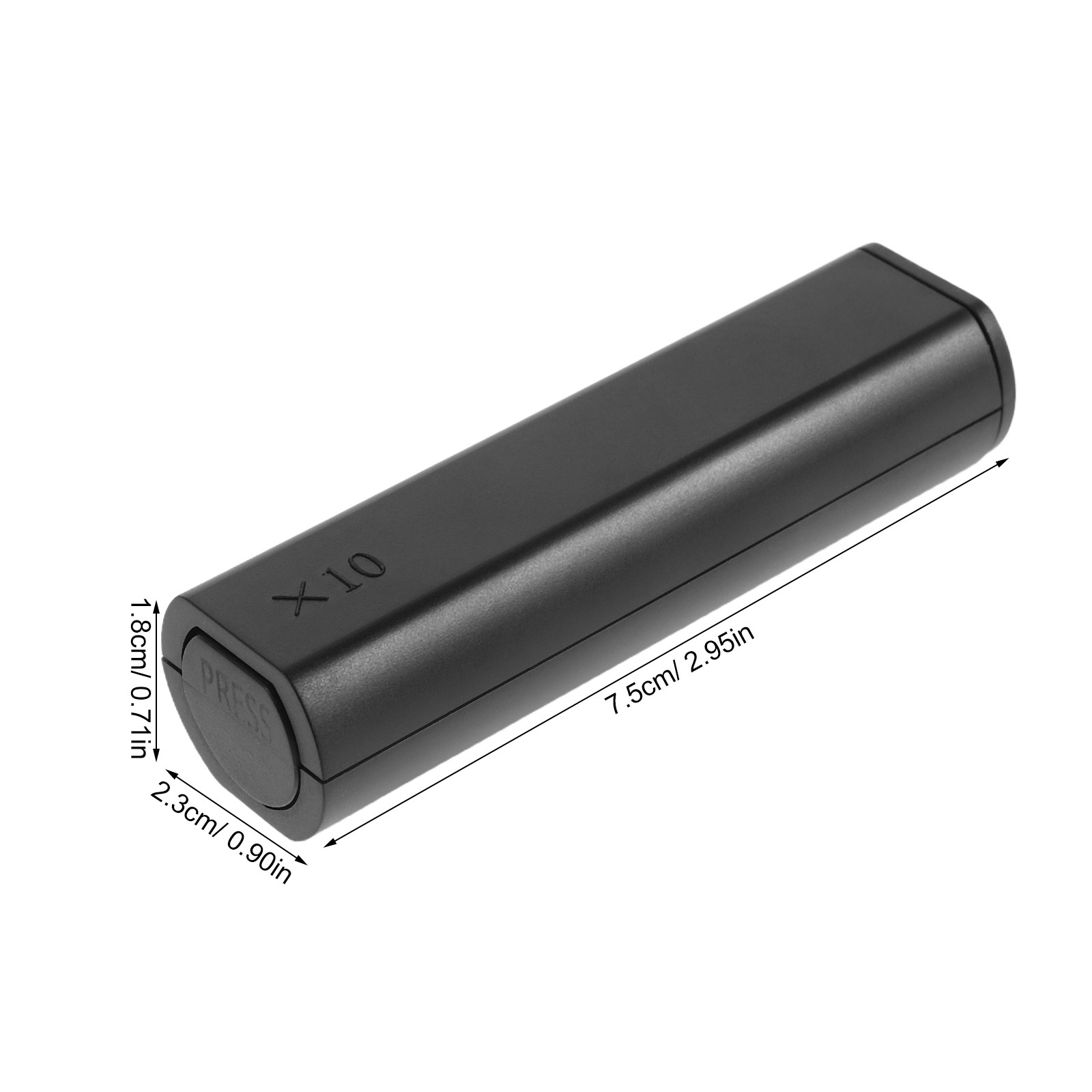 Battery Case 10 Cell Black Com - Battery Case Storage ulasan dan harga