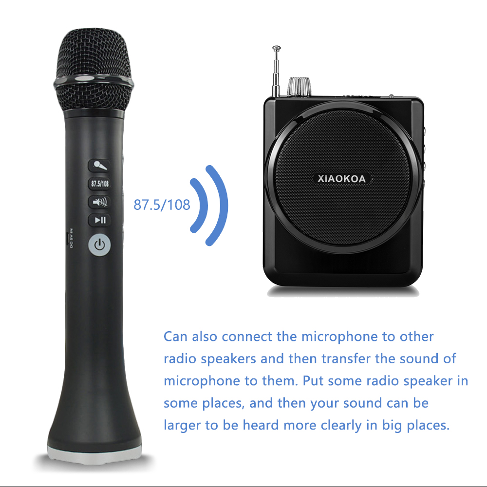 XIAOKOA L-698 15W Wireless Kar - Shure Mic Sm58 ulasan dan harga