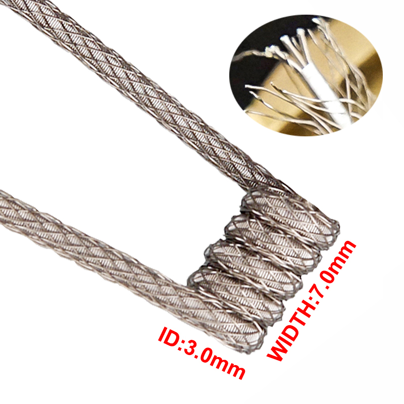 NI80 RAGING FIRE Coil for Nich - Clapton Wire Pre Built ulasan dan harga