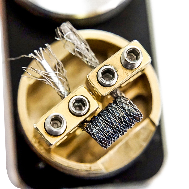 NI80 RAGING FIRE Coil for Nich - Clapton Wire Pre Built ulasan dan harga