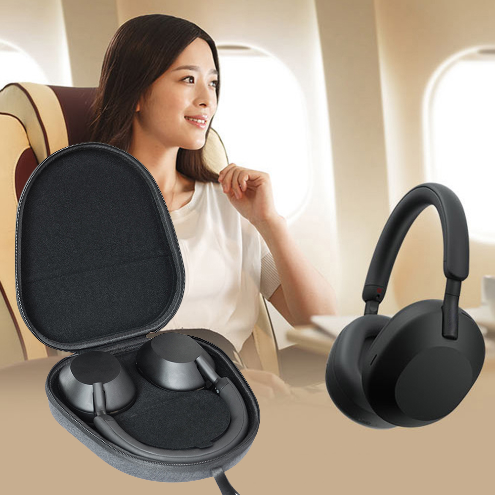 Protective Hard Case EVA Hard  - Sony Headphone Wh-1000Xm5 ulasan dan harga